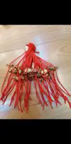On the Dragon Boat Festival, hang peach wood bracelets with red strings to ward off evil spirits Specification image